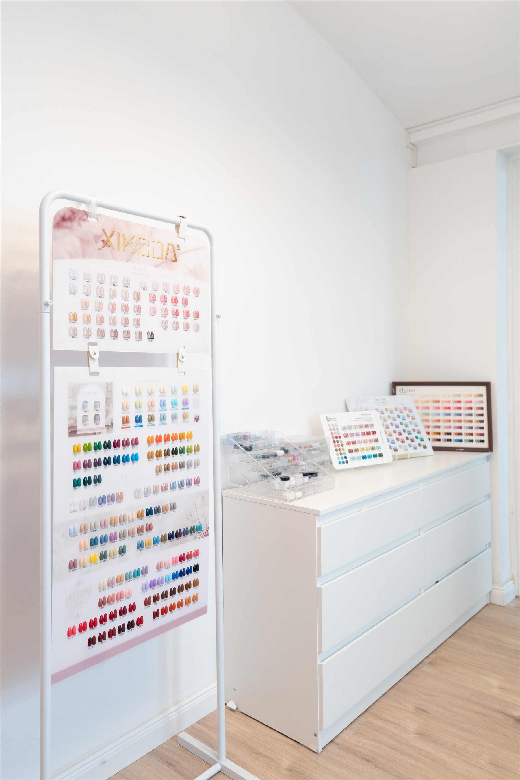 Produkt- und Studiobereich von Beauty Now